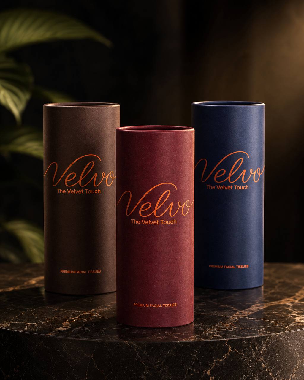 Velvo Premium Facial Tissues- 3 pc Combo