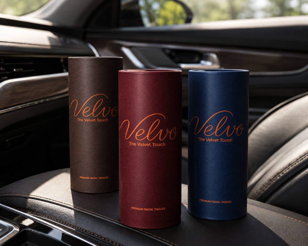 Velvo Premium Facial Tissues- 3 pc Combo