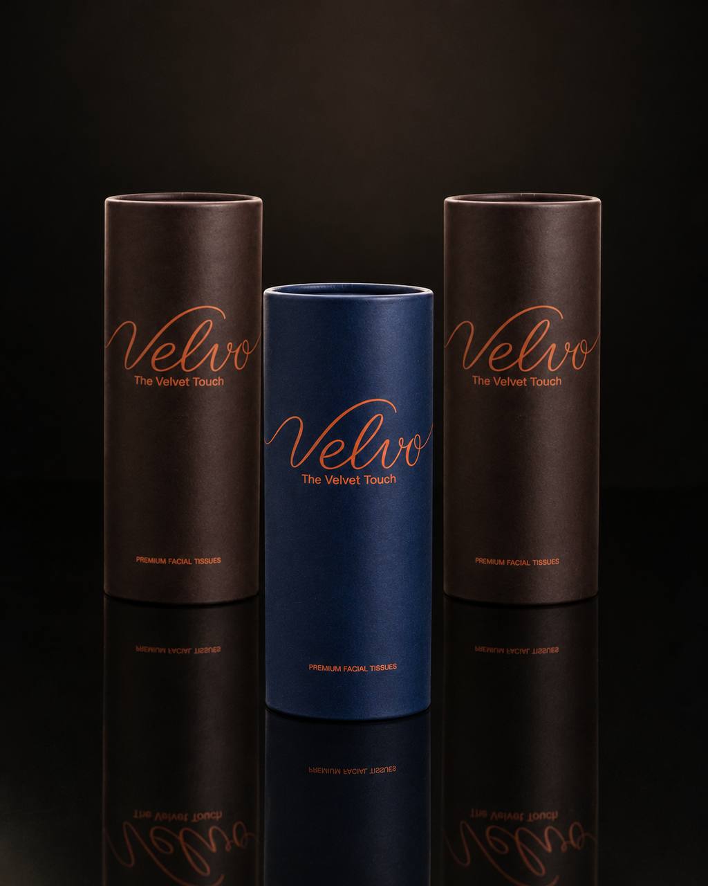 Velvo Premium Facial Tissues- 3 pc Combo