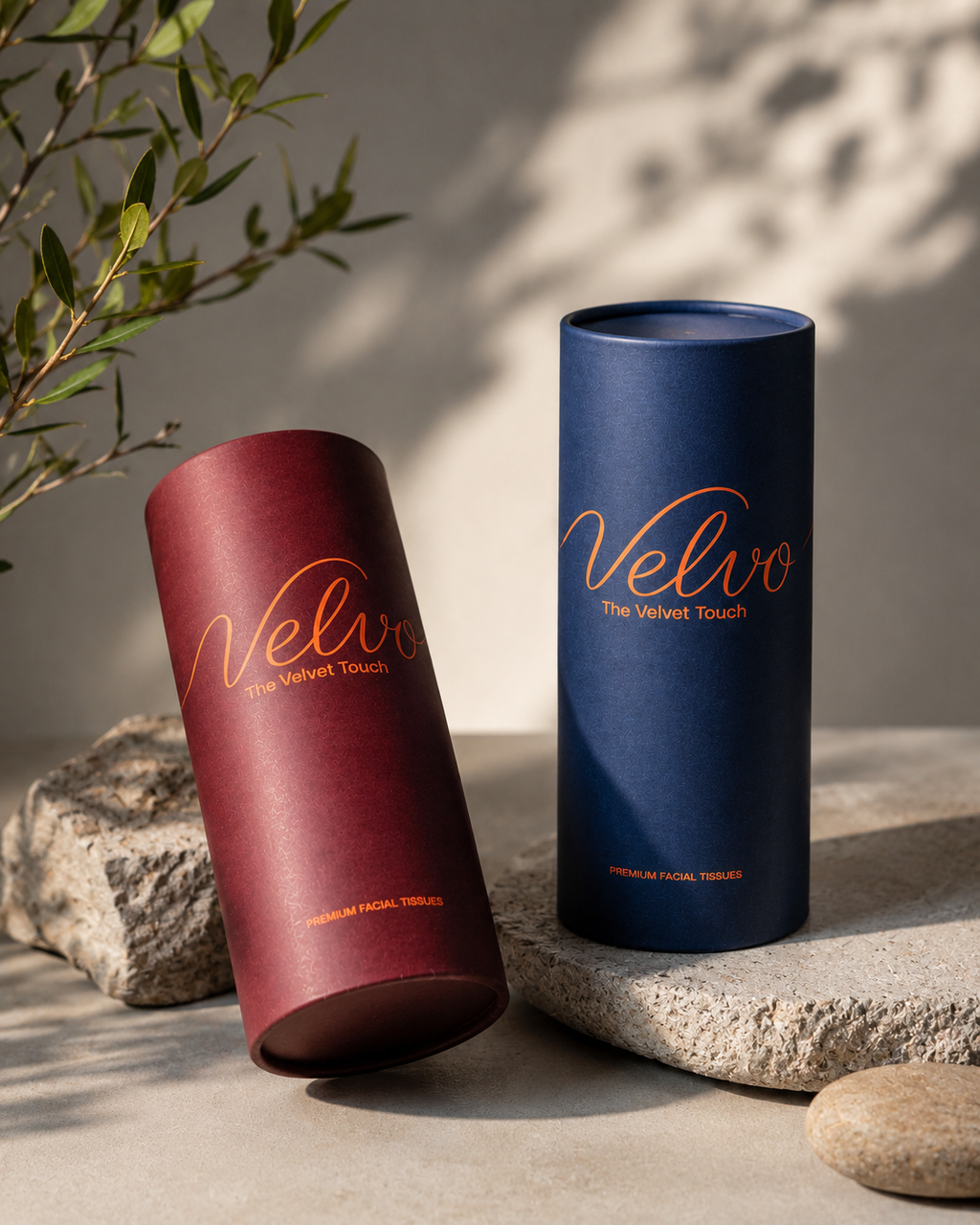 Velvo Premium Facial Tissues - 2 pc Combo