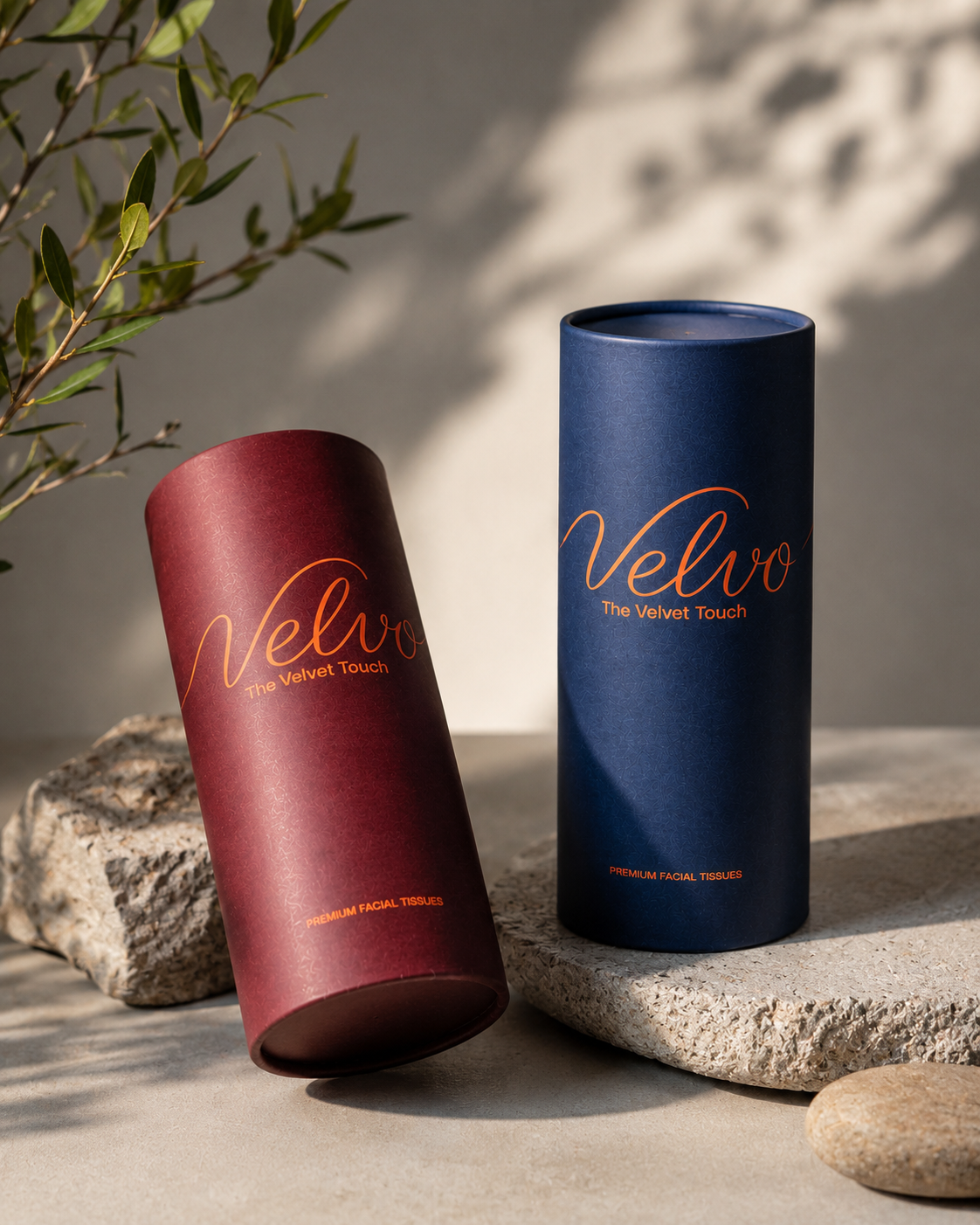 Velvo Premium Facial Tissues - 2 pc Combo