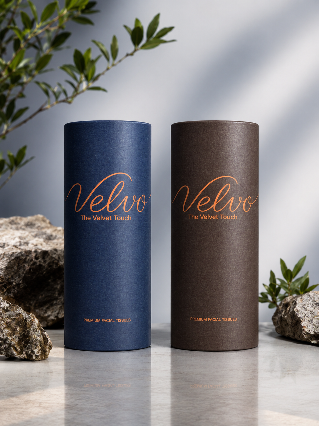 Velvo Premium Facial Tissues - 2 pc Combo